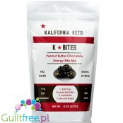 Kalifornia Keto K Bites, Energy Bite - keto kulki energetyczne z MCT (Czekolada & Masło Orzechowe)