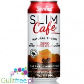 SlimFast SlimCafé Caramel Cappuccino - kawowy szejk bez cukru z cascarą, 10g białka