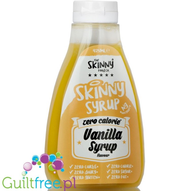 Skinny Food Vanilla - waniliowy syrop zero kalorii