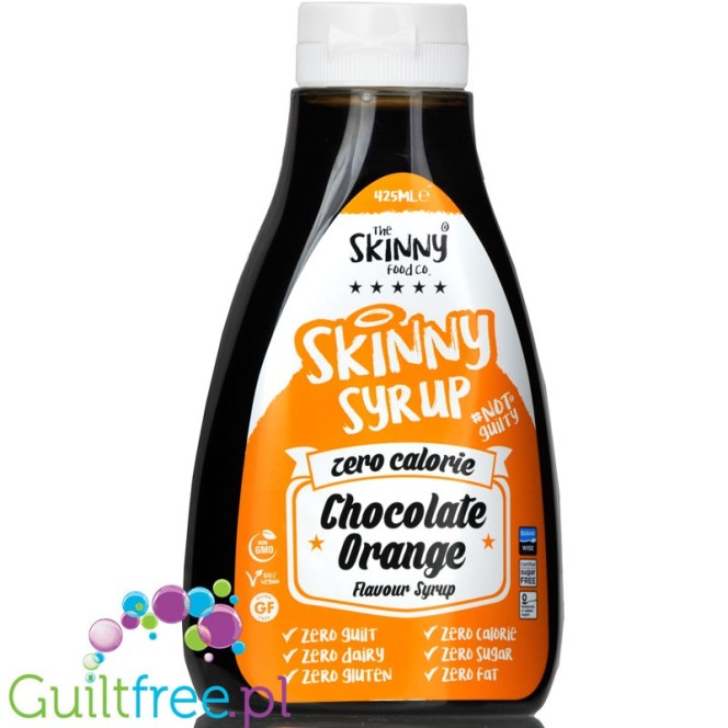 Skinny Food Zero Calorie Chocolate & Orange Syrup