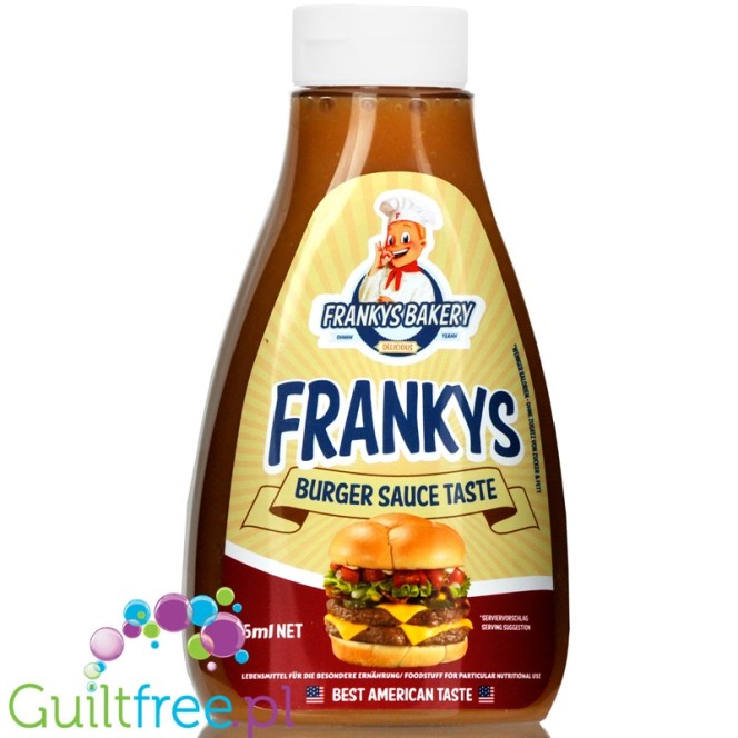 Franky's Bakery Burger Suce, sugar free, fat free