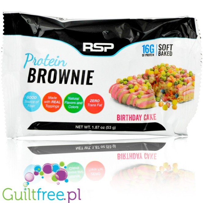 Rsp Nutrition Protein Brownie Birthday Cake