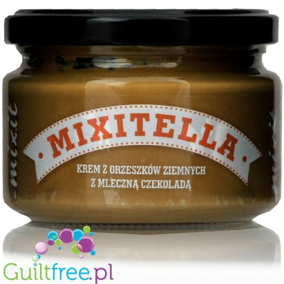 Mixitella - no sugar added hazelnut spread with Belgian milk chocolate