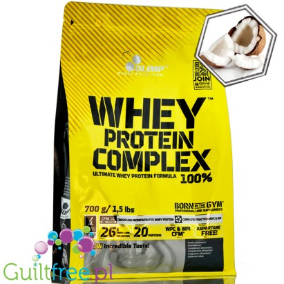 Olimp Whey Protein Complex 100% 0,7 kg bag kokos