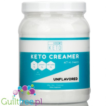 Kiss My Keto Keto Powdered Creamer, Unflavored 24 oz