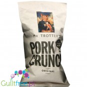 Mr Trotter's Pork Crunch Light 80% białka - prażone keto chrupki z wieprzowiny B 78g - W 0g - T 22