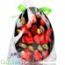 Santini Easter Egg, sugar free dark chocolate with strawberries and pistachio