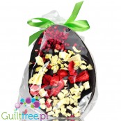 Santini Easter Egg, sugar free dark chocolate with xylitol and fruits