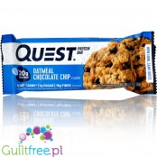 Quest Bar Oatmeal Chocolate Chip - baton proteinowy 20g białka, 15g błonnika