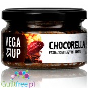 VegaUp Chocorella BIO wegańska pasta kakaowa z ciecierzycy i daktyli bez dodatku cukru