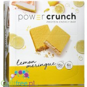 Power Crunch Lemon Meringue BOX x 12 - wafelek proteinowy z kremem (Cytryna & Śmietanka)