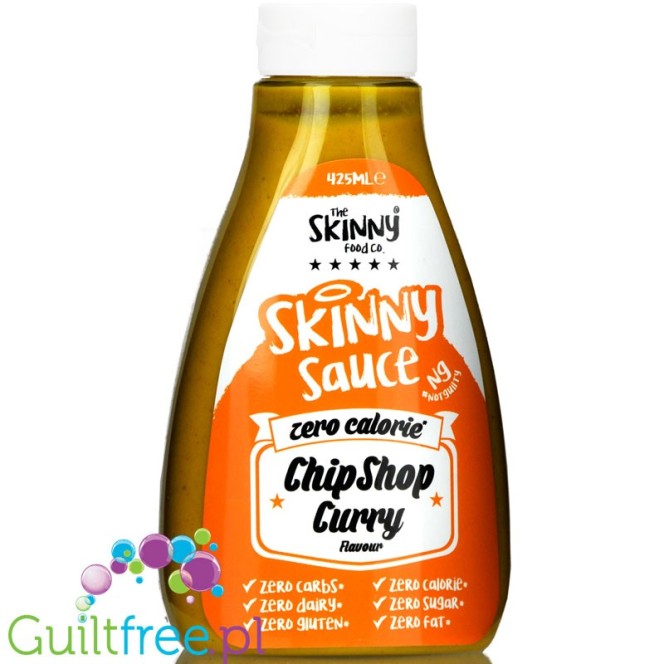Skinny Food Chip Shop Curry - sos bez cukru i bez tłuszczu