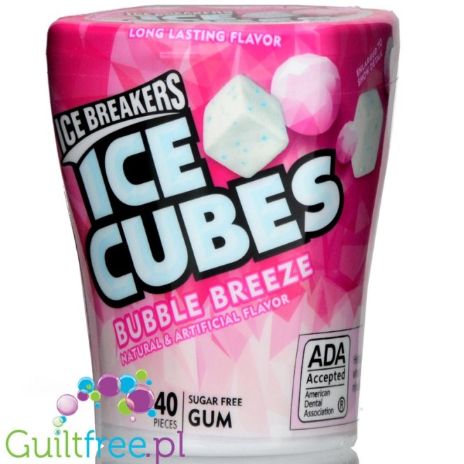 Ice Breakers Ice Cubes Bubble Breeze sugar free chewing gum