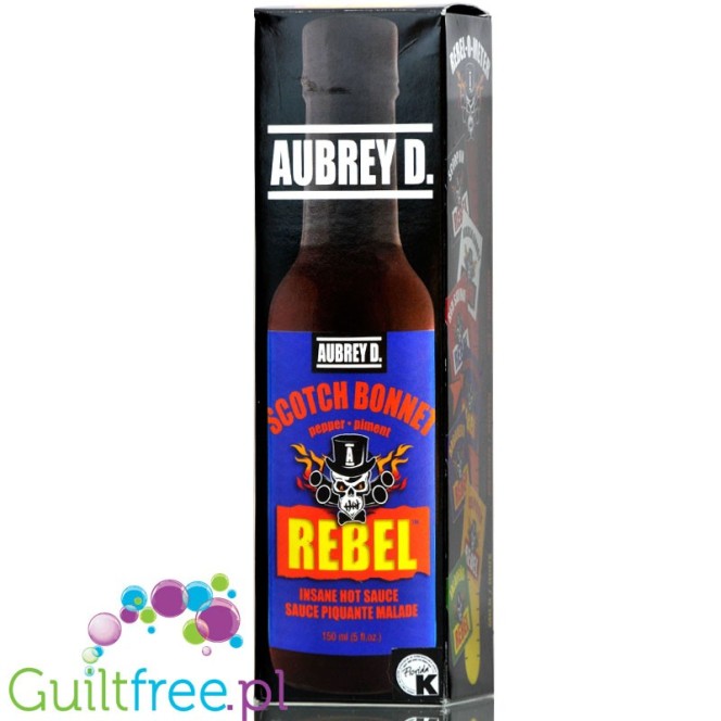Aubrey D Rebel Scotch Bonnet Hot Sauce 150ml