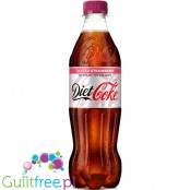 Coca-Cola Strawberry Zero 0,5L, tuskawkowa Cola zero kalorii