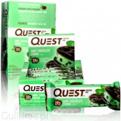 Quest Bar Mint Chocolate Chunk baton proteinowy PUDEŁKO x 12 Batonów