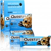 Quest baton proteinowy Cookies&Cream 21g białka / 3g węglowodanów PUDEŁKO