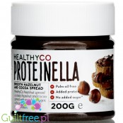 HealthyCo Proteinella krem czekoladowy z orzechami laskowymi, bez cukru i oleju palmowego
