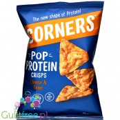 Corners Pop Protein Crisps Cheese & Onion - serowo-cebulowe chipsy białkowe