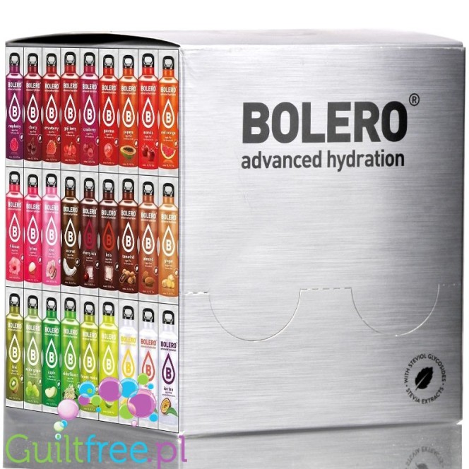 Bolero Drink Mix 58 Flavors
