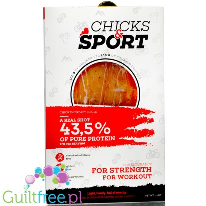 Chicks & Sport Vacuum marinated chicken breast slices