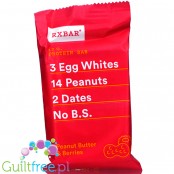 RX Bar Peanut Butter & Berries - naturalny baton proteinowy z białkiem jaj (Masło Orzechowe & Owoce Leśne)