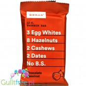 RX Bar Chocolate & Hazelnut - naturalny baton proteinowy z białkiem jaj (Czekolada & Orzechy Laskowe)