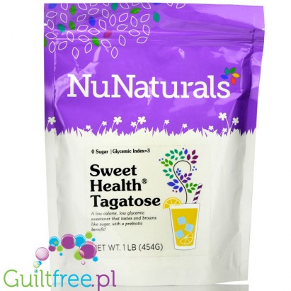 NuNaturals Sweet Health Tagatose - czysta tagatoza w rposzku 100%, bez dodatków