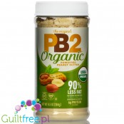 PB2 Organic odtłuszczone masło orzechowe 90% mniej tłuszczu