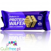 BioTech USA Protein Wafer with Vanilla cream filling, 42% protein