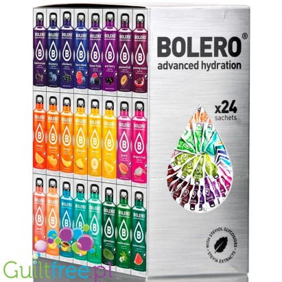 Bolero Drink Mix 24 Flavors