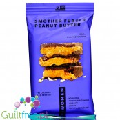 TRUWOMEN Smother Fudger Peanut Butter - wegański baton białkowy dla kobiet, bez glutenu soi i słodzików