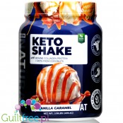 SDC Nutrition About Time Keto Shake, Vanilla Caramel - keto szejk z MCT i kolagenem, słodzony stewią