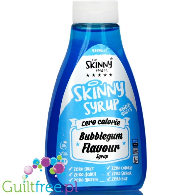 Skinny Food Bubble Gum - syrop bez kalorii o smaku gumy balonowej