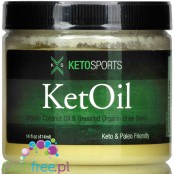 KetoSports KetOil - bogaty w MCT organiczny mix ghee i oleju kokosowego