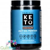 Perfect Keto MCT Oil Powder, Chocolate - olej MCT w proszku, smak czekoladowy, bez wypełniaczy, ze stewią