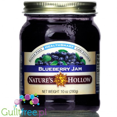 Nature's Hollow Sugar Free Jam, Blueberry 10 oz.