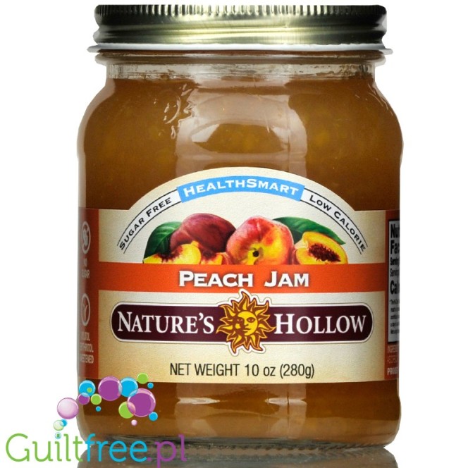 Nature's Hollow Sugar Free Jam, Peach 10 oz.