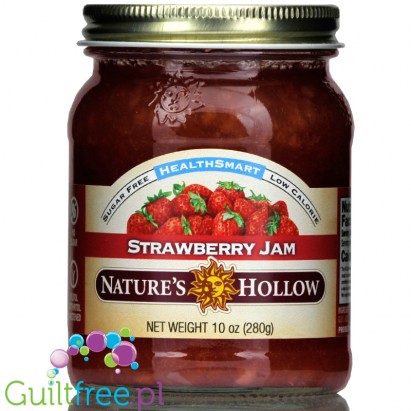 Nature's Hollow Sugar Free Jam, Strawberry 10 oz.
