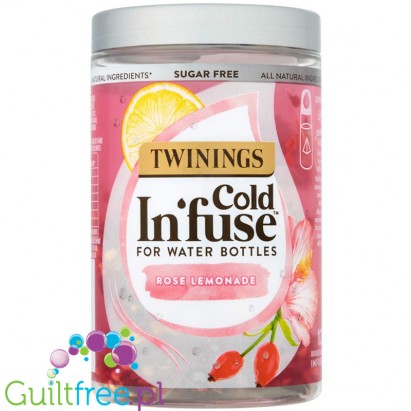 Twinings Cold Infuse Rose Lemonade - zaparzacz do wody