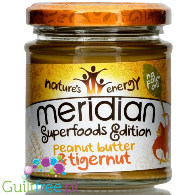 Meridian Superfoods Tigernut - masło orzechowe z migdałami ziemnymi