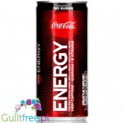 Coca-Cola Energy No Sugar z guaraną i witaminami