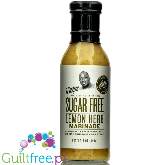 G. Hughes sugar free Marinade, Lemon Herb