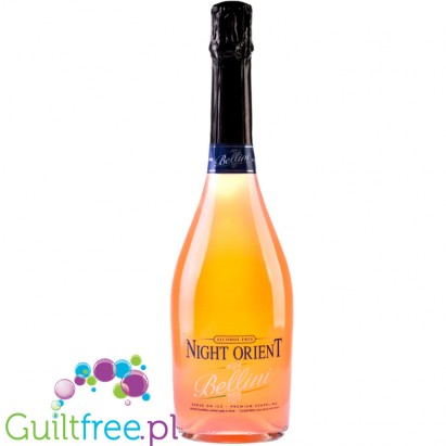 Night Orient Bellini alcohol free, low calorie cocktail mixer