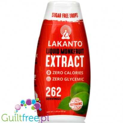 Lakanto Liquid Monk Fruit Extrac squeeze bottle