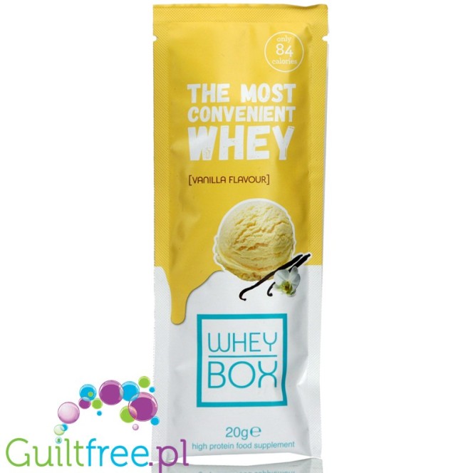 Whey Box The Most Convenient Whey Vanilla