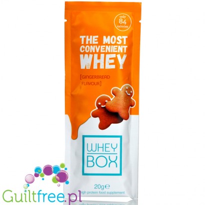 Whey Box The Most Convenient Whey Gingerbread
