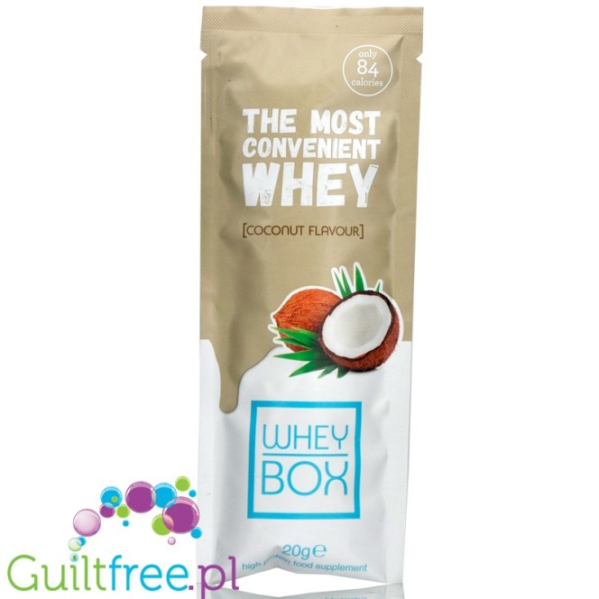 Whey Box The Most Convenient Whey Coconut
