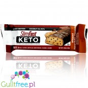 SlimFast Keto Meal Bar, Whipped Peanut Butter Chocolate - keto baton z MCT i stewią