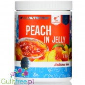AllNutrition Peach in Jelly - brzoskwiniowa frużelina bez dodatku cukru z całymi owocami